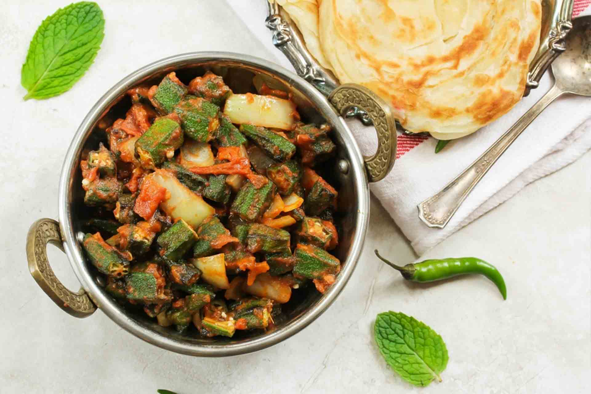 How to Make Bhindi Masala Gravy Recipe