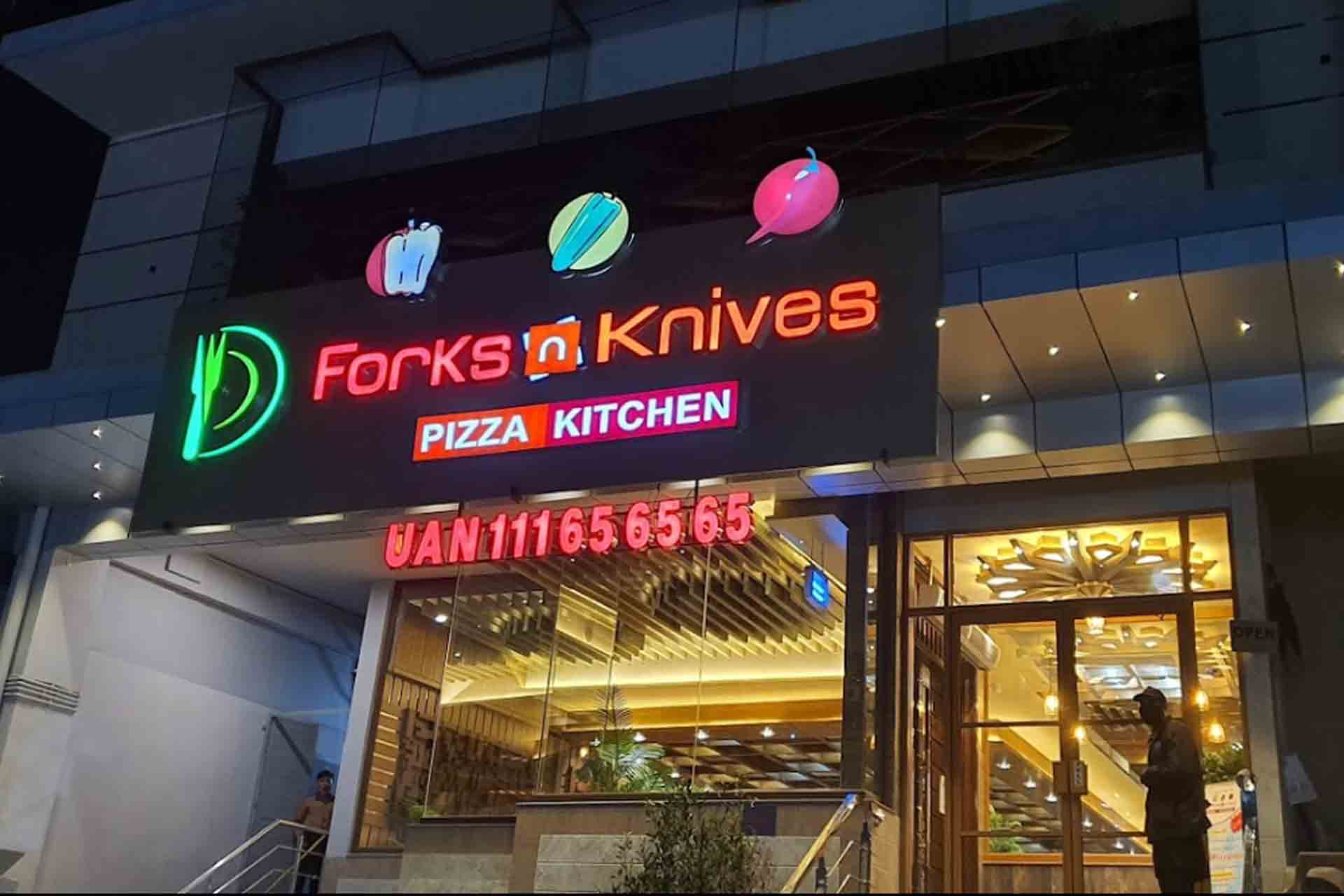 Forks and Knives Pizza Kitchen Faisalabad Menu