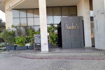 Xanders Restaurant Karachi Menu