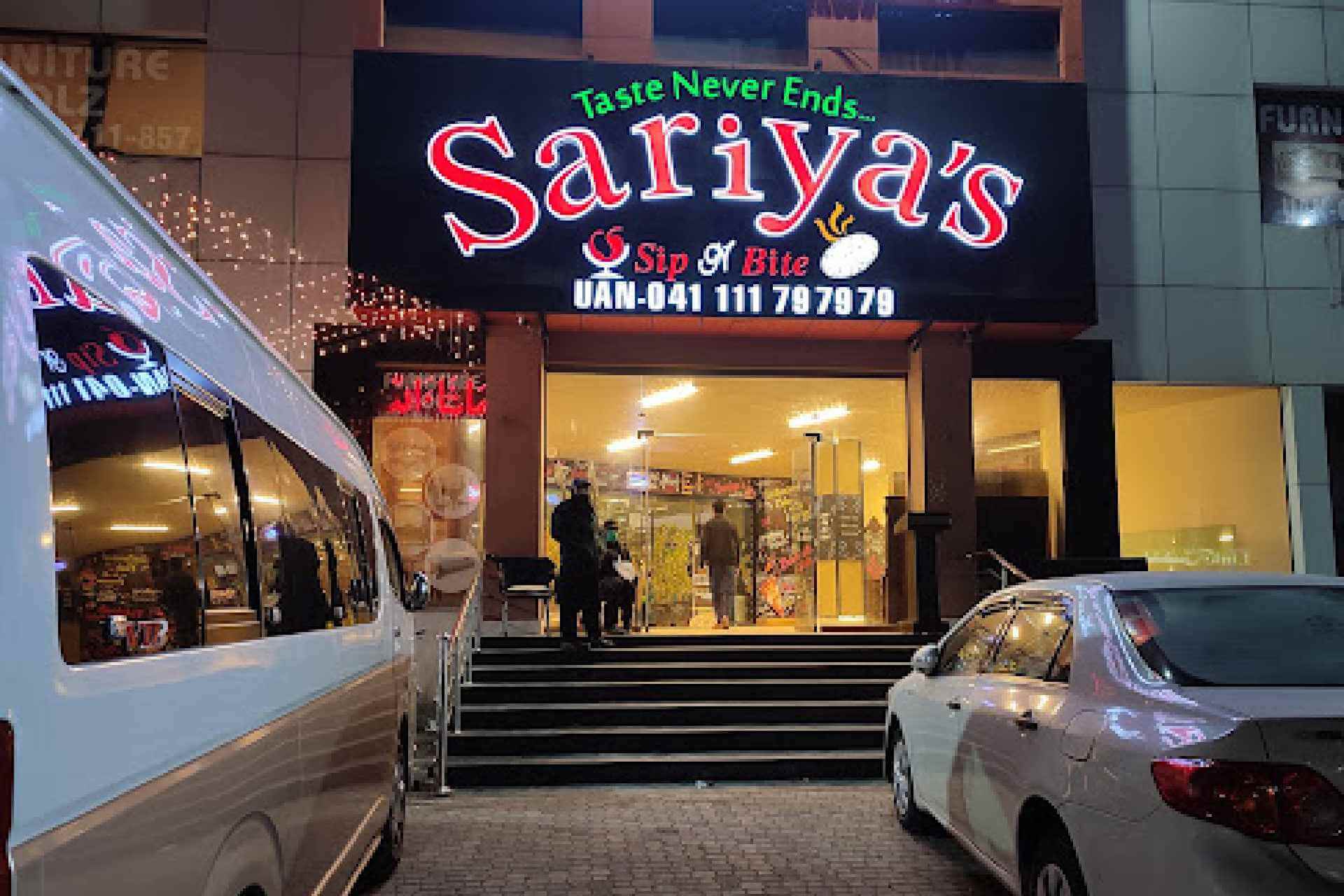 Sariya’s Sip N Bites Faisalabad