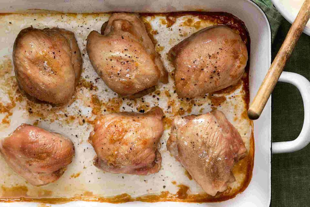 How Long To Bake Chicken Thighs At 350°F